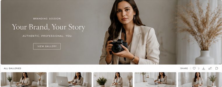 Sample branding gallery