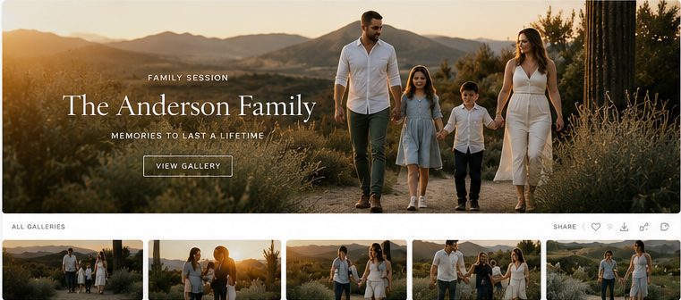 Sample family gallery