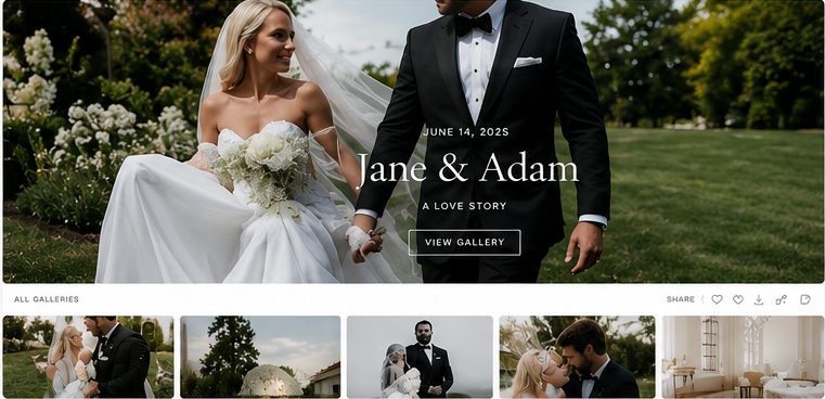 Sample wedding gallery